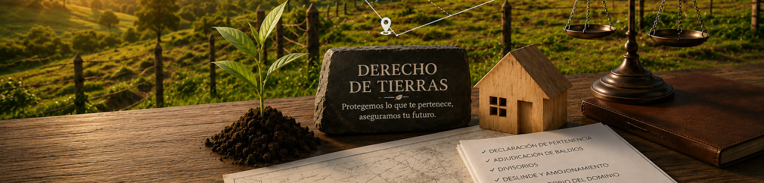 Asesoria juridica en derecho de tierras en San Carlos y Rionegro Antioquia